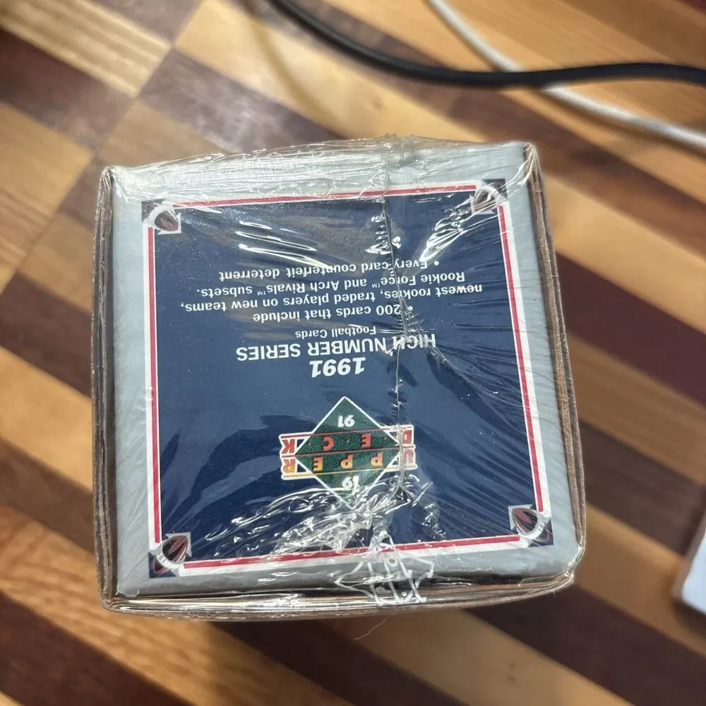 Upper Deck 1991 NFL Football High Number Series Sealed Box 200 Cards